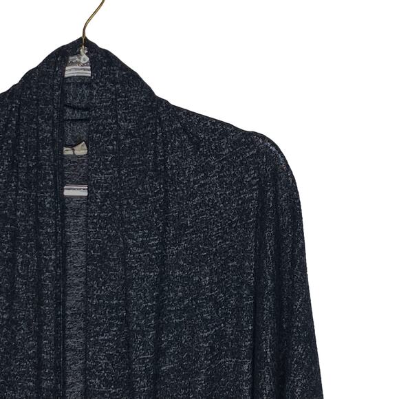 Soft Surroundings Womens One Size Missy Charcoal Gray Sweater Shrug Short Sleeve - Picture 3 of 9